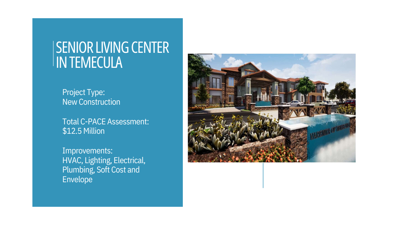 Senior living center in Temecula improvments