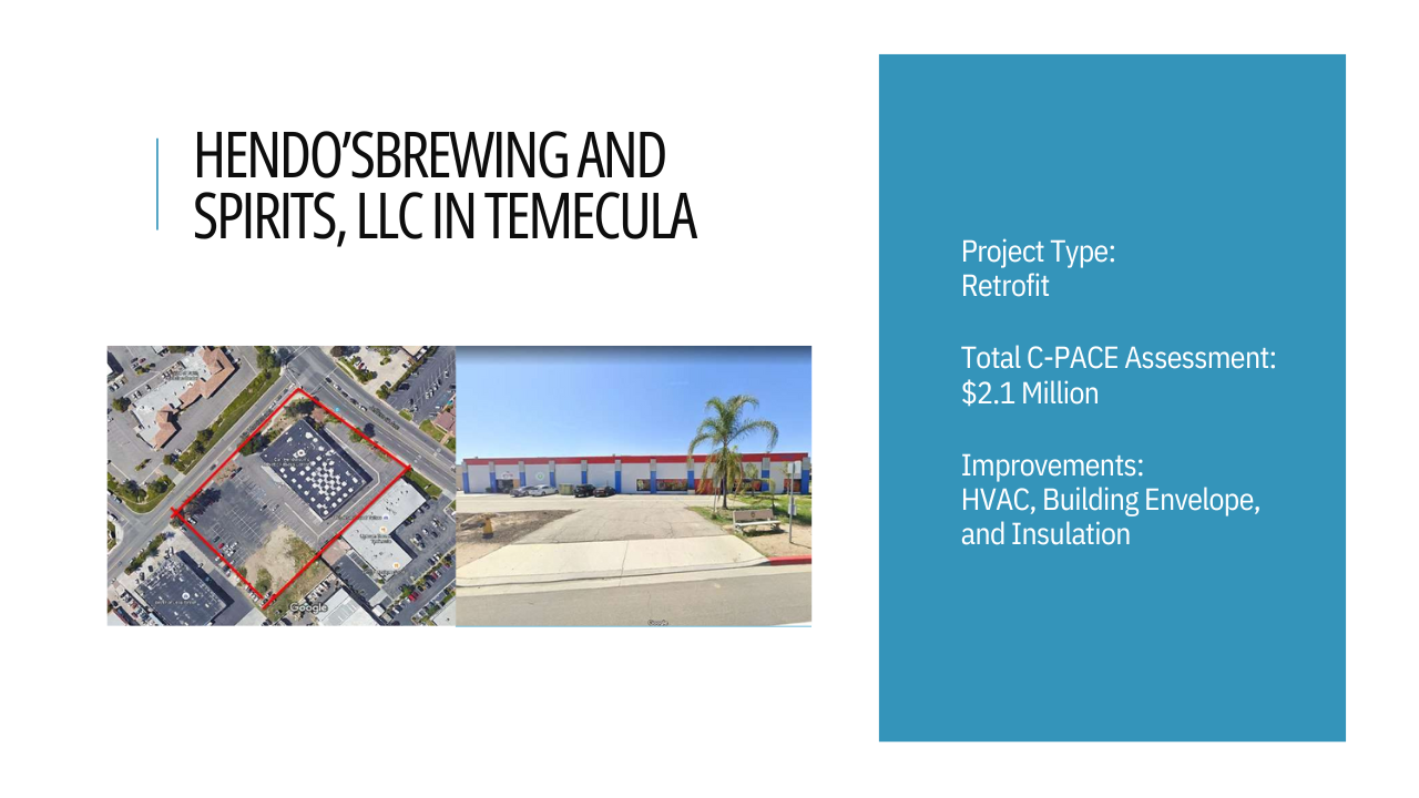 Hendos Brewing and spirits LLC in Temecula improvements